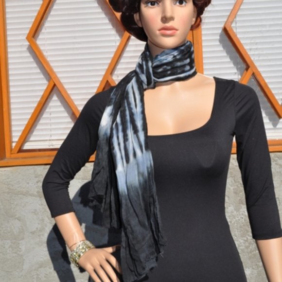 4 X$10 Tie Dye Scarf for Women Lightweight Scarf Shawl Linen Scarves - Picture 4 of 5